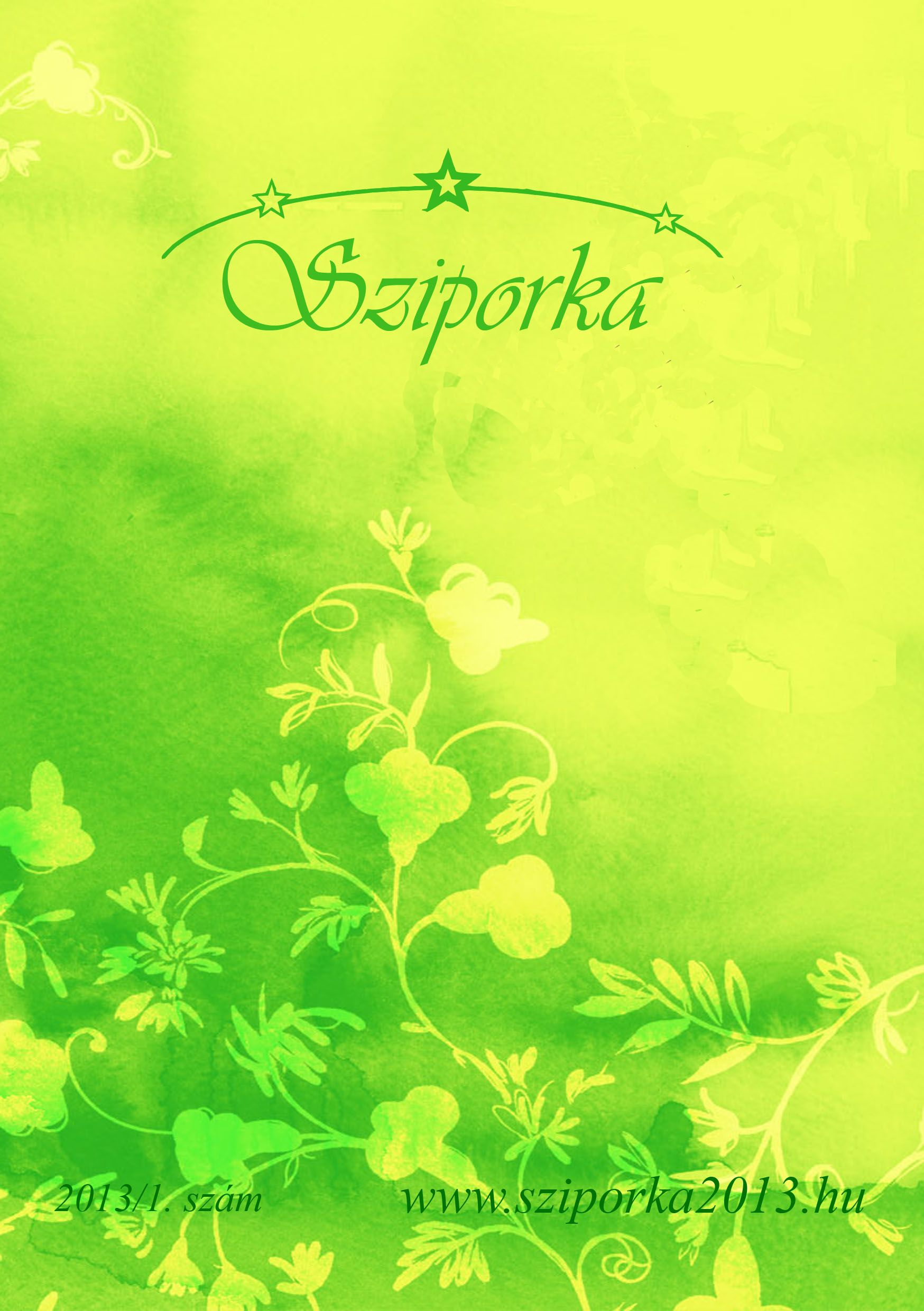 Sziporka 2013/1 katalógus